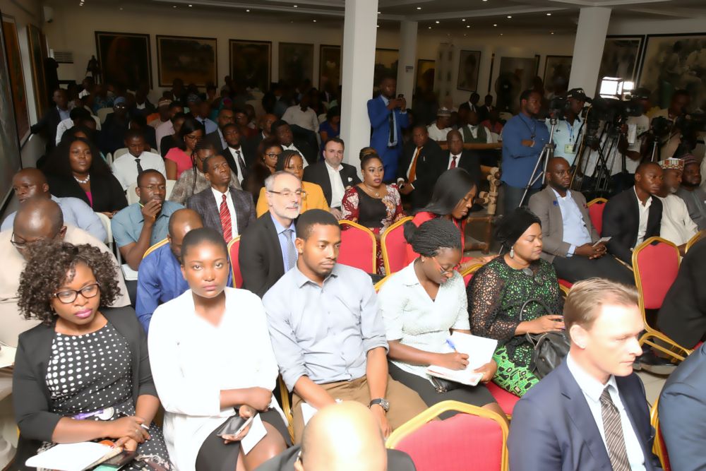 Cross section of participants during the the January Power Dialogue Session addressed by the Hon. Minister of Power, Works & Housing, Mr Babatunde Fashola,SAN on the theme, 2016 Power Sector Review & 2017 Power Policy Direction, organised by Nextier Power Ltd at the Thought Pyramid Art Centre, 18, Libreville Crescent, Wuse II, Abuja on Wednesday 18th,January 2017