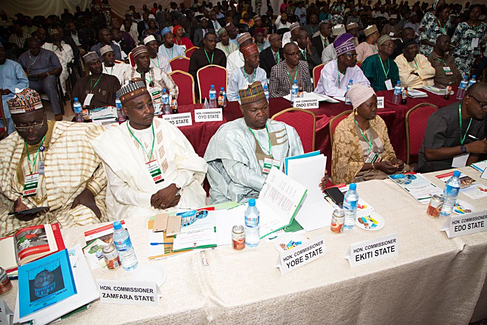 Cross section of participantsduring the Executive Session of the 3rd National Council on PowerNACOP with the theme Completing Power Sector Reforms at the Crest Hotel  Gardens Old Airport Road Jos Plateau State on Thursday 21st September 2017