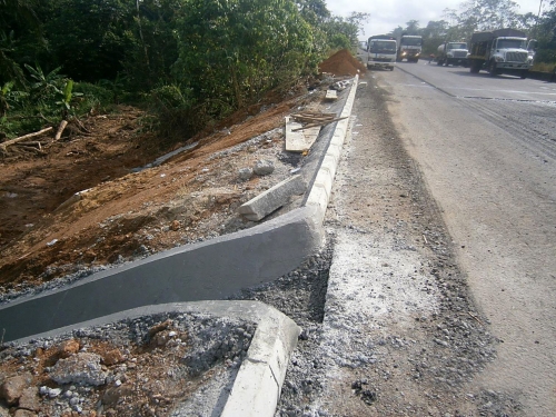 Progress ReportPersonnel of the Reynolds Construction Company Nigeria Limitedduring the construction of concrete chutesat the ongoing Reconstruction of the outstanding sections of Benin OfosuOre  Ajebandele  Shagamu Expressway Phase III Ajebandele  Shagamu as captured in the monthly progress report directed during the recent meeting of the HonMinister of PowerWorks and Housing Mr Babatunde Fashola SAN with contractors handling major projects across the country