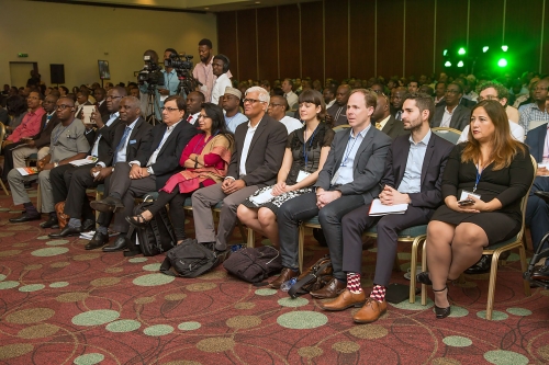 Cross section of the participantsduring the Opening of the Nigeria Mini Grid Roundtable at the 4th Mini Grid Action Learning Event with the theme Upscaling Mini Grids for Low  Cost  Timely Access to Electricty at the Sheraton Hotel Ladi Kwali Hall Abuja on Tuesday 5th December 2017