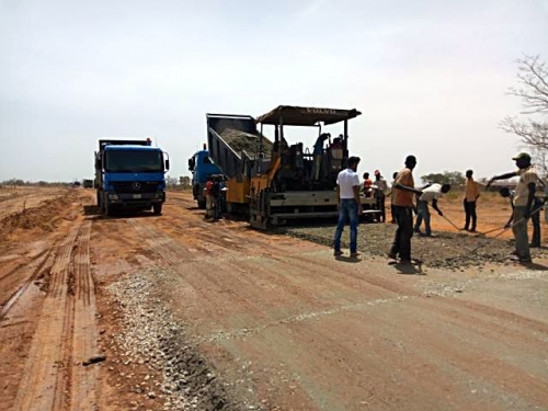 Construction  of Burga  Dull Mbatti  II  Tandum Gobbiya  Badagari  Gwarangar Sum Road