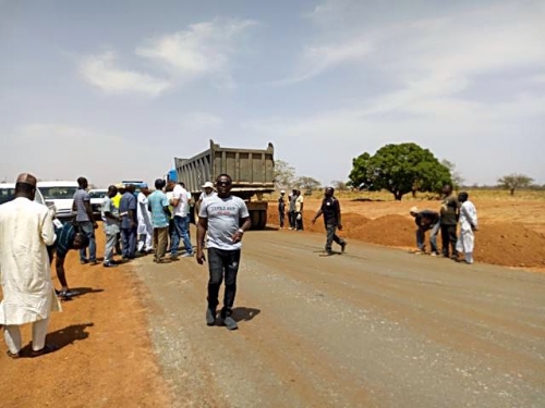 Construction  of Burga  Dull Mbatti  II  Tandum Gobbiya  Badagari  Gwarangar Sum Road