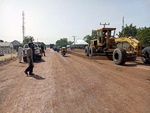 Construction of Biliri  Kaltingo Road in Gombe State