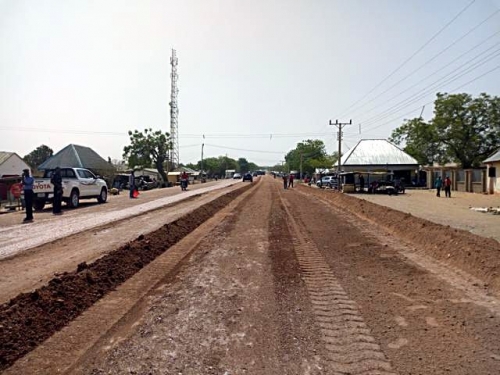 Construction of Biliri  Kaltingo Road in Gombe State