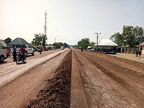 Construction of Biliri  Kaltingo Road in Gombe State