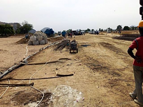 Construction of Tudun Wuss Baraza  Durr Zumbul Polchi  Dot Kwanar Road in Bauchi State