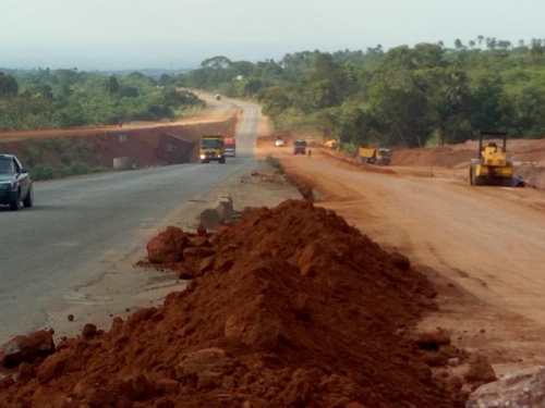 Dualiztion of Obajana Junction  Benin Road Section III Auchi  Ehor Edo State  Contrct No 6137