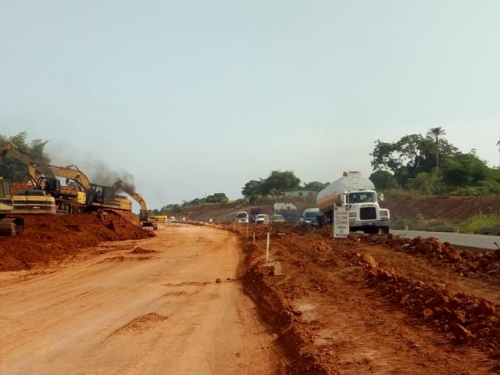 Dualiztion of Obajana Junction  Benin Road Section III Auchi  Ehor Edo State  Contrct No 6137