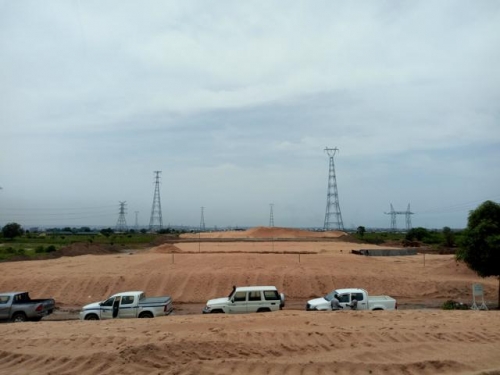 On Going Works on the  Construction of Adjoining  Road linking 2nd Niger Bridge Linking Anambra and Delta States Delta axis