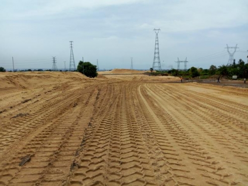 On Going Works on the  Construction of Adjoining  Road linking 2nd Niger Bridge Linking Anambra and Delta States Delta axis