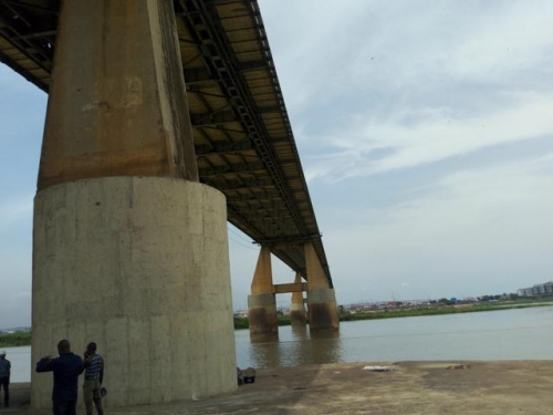 On Going ReinformentMaintenance Works on the Old Niger Bridge