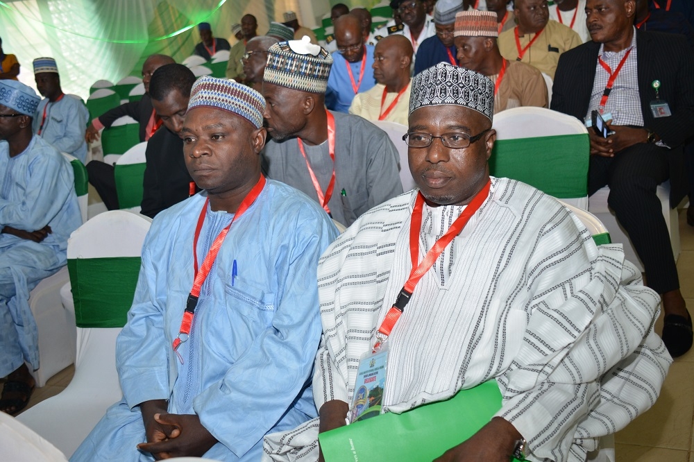 Directors in the Ministry Permanent Secretary Ministry of Works and Transport Kebbi State and Participants at the 24th meeting of the National Council on Works with theme  Ensuring ValueForMoney in Nigeria Highways Development holding at the Conference Centre of the Kebbi State Government Presidential Lodge Kebbi State