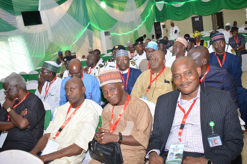 Directors in the Ministry Permanent Secretary Ministry of Works and Transport Kebbi State and Participants at the 24th meeting of the National Council on Works with theme  Ensuring ValueForMoney in Nigeria Highways Development holding at the Conference Centre of the Kebbi State Government Presidential Lodge Kebbi State