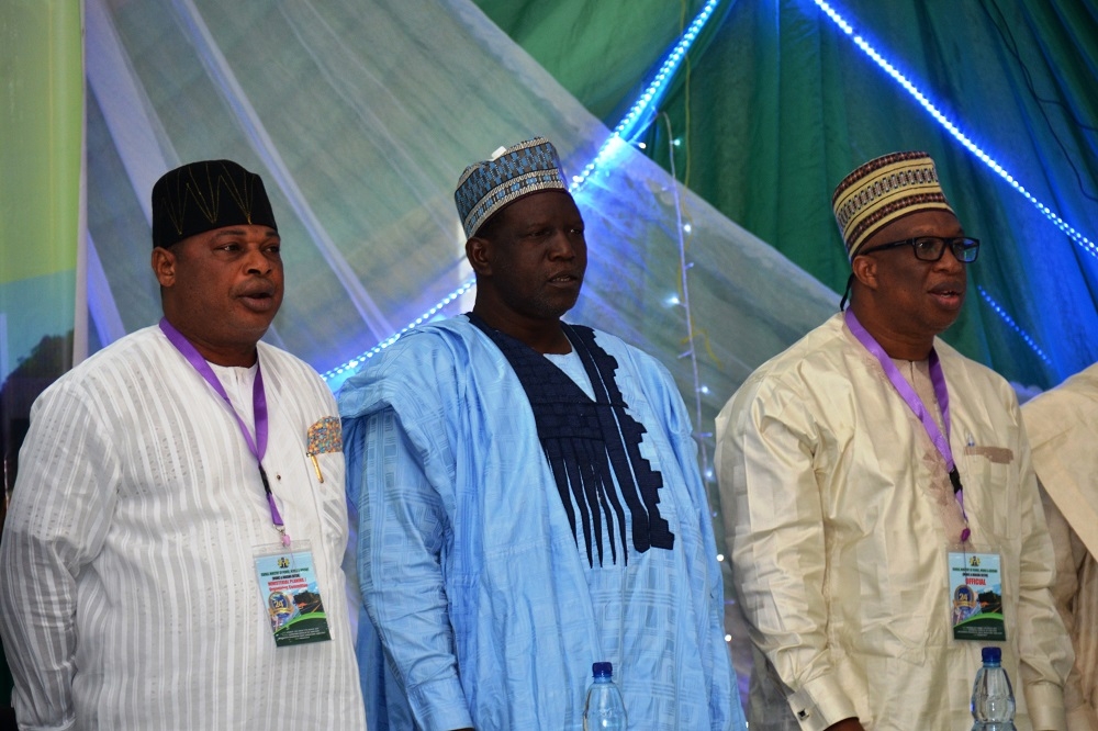 Directors in the Ministry Permanent Secretary Ministry of Works and Transport Kebbi State and Participants at the 24th meeting of the National Council on Works with theme  Ensuring ValueForMoney in Nigeria Highways Development holding at the Conference Centre of the Kebbi State Government Presidential Lodge Kebbi State