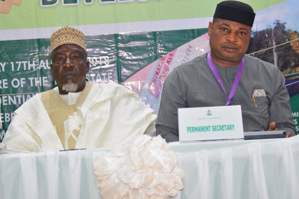 Members Of The High Table And Other Delegates At The Permanent Secretarys Meeting During The 24th National Council On Works With Theme Ensuring ValueForMoney In Nigerian Highways Development Taking Place In Birnin Kebbi Kebbi State