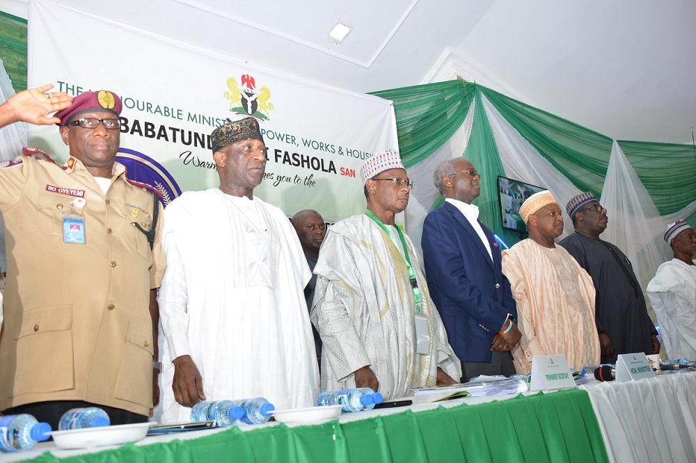 other Dignitaries and Royal Highness at the 24th Meeting of the National Council on Works taking place in Kebbi State