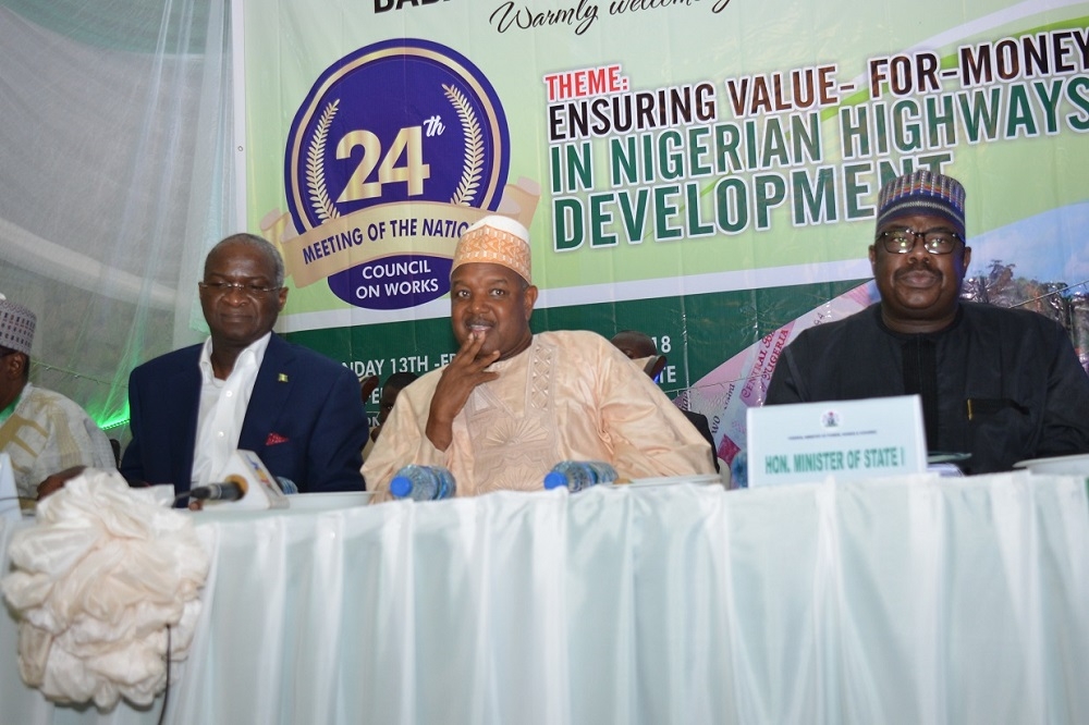 other Dignitaries and Royal Highness at the 24th Meeting of the National Council on Works taking place in Kebbi State