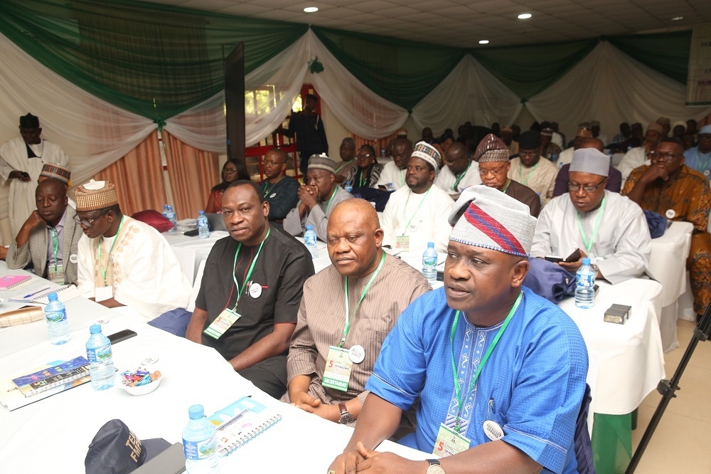 FASHOLA HASSAN AT THE 5TH EDITION OF THE TOP MANAGEMENT RETREAT OF THE MINISTRY OF POWER WORKS AND HOUSING IN SOKOTO STATE