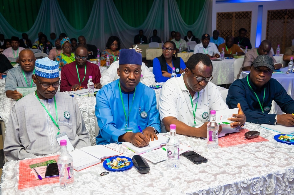 Cross Section of the participants  during the 6th Edition of the Top Management Retreat for   Directors  Chief Executive Officers of Parastatals  Agencies and Heads of Unit of the Federal Ministry of Power  Works and Housing with the theme   Re Inventing Governance for National Prosperity  at the Imo Concorde Hotel  Concorde Boulevard Off Port Harcourt Road  Owerri  Imo State on  Saturday  23rd March 2019