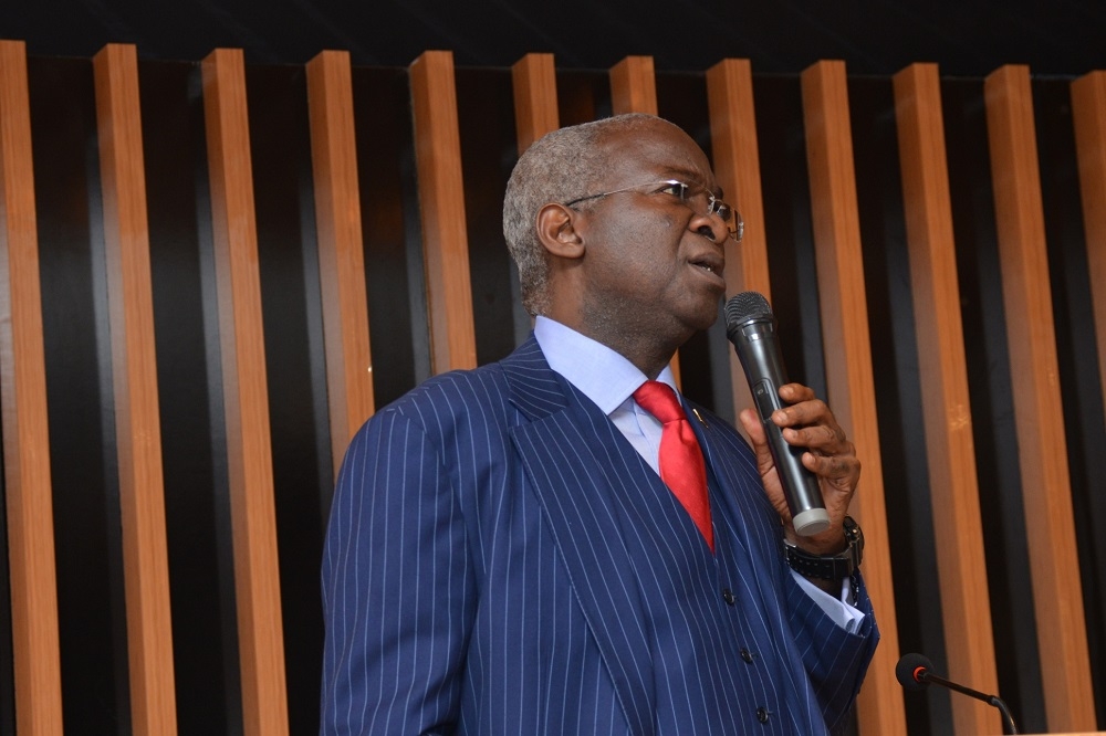 The Honourable Minister of Works and Housing  Hon Babatunde Fashola  SAN  and the Minister of State  Abubakar D  Aliyu resumes office at the Ministry s Headquarter  Mabushi Abuja with the Permanent Secretary and staff of the Ministry in attendance on the 21st of August  2019