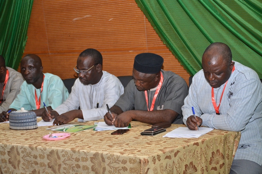 The Permanent Secretary Ministry of Works and Housing ably represented by Engr Uzor C O giving the opening remarks at the meeting of Permanent Secretaries at the 25th Meeting of the National Council of Works holding in Calabar Cross River State on the 27th November 2019