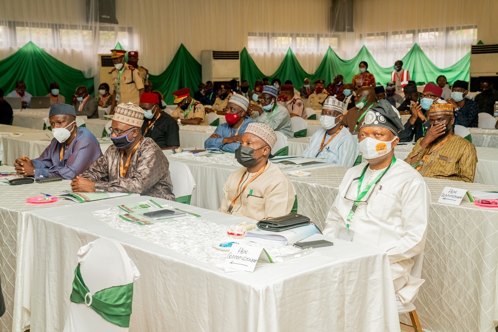 Cross section of the participants during the 26th Meeting of the National Council on Works with the theme,&quot; Road Infrastructure Development, Job Creation and National Economic Growth,â€ at the Hotel Presidential, Aba Road, Port Harcourt, Rivers State on Thursday, 10th December 2020