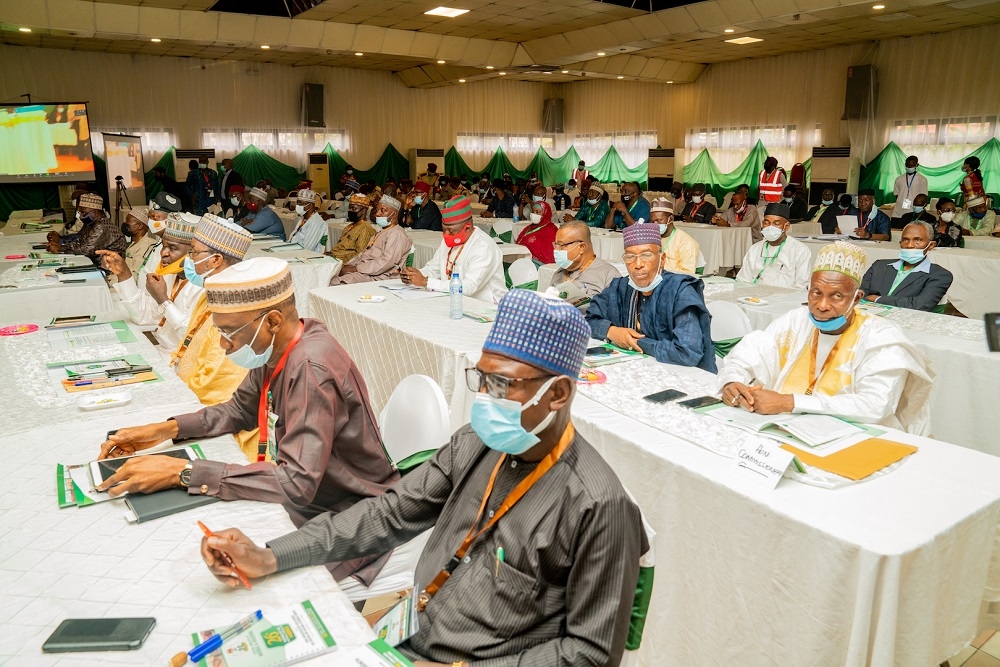 Cross section of the participants during the 26th Meeting of the National Council on Works with the theme, &quot; Road Infrastructure Development, Job Creation and National Economic Growth,â€ at the Hotel Presidential, Aba Road, Port Harcourt, Rivers State on Thursday, 10th December 2020