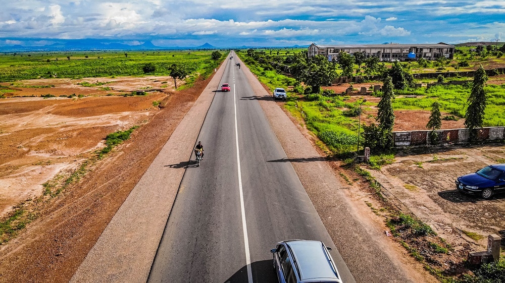 A view of Gombe - Kaltungo Road linking Kumo, Billiri and Kaltungo Communities in Gombe State after its rehabilitation by the Federal Government on Friday, 26th August 2022. 