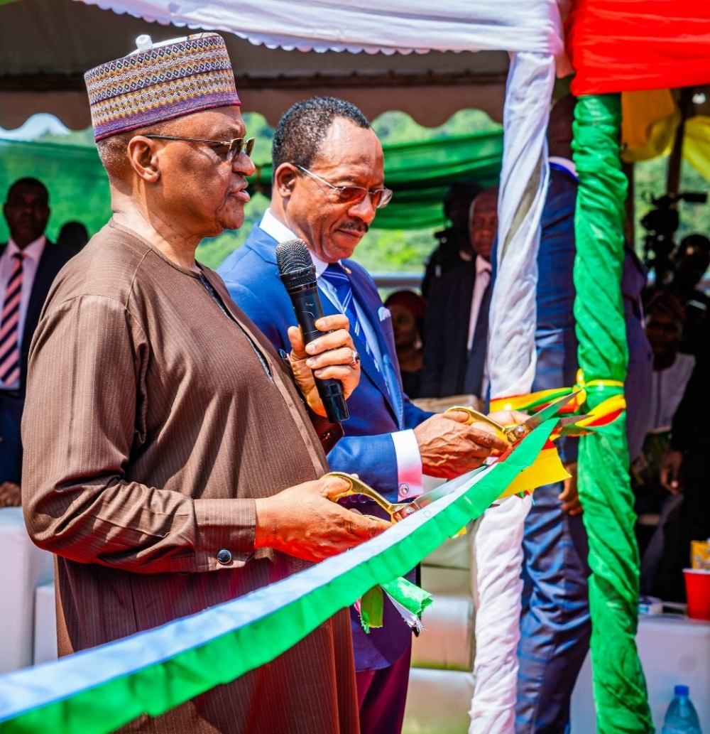 Joint Commissioning of the newly constructed two-lane Border Bridge over the Cross River at the Nigeria-Cameroon Border at Mfum/Ekok on Thursday, 3rd November 2022