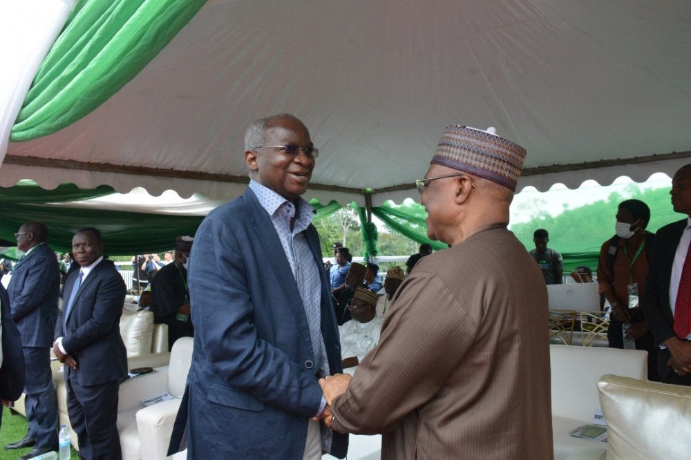 Joint Commissioning of the newly constructed two-lane Border Bridge over the Cross River at the Nigeria-Cameroon Border at Mfum/Ekok on Thursday, 3rd November 2022