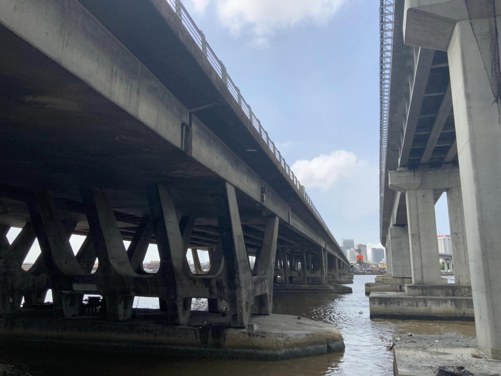 Eko bridge reconstruction work