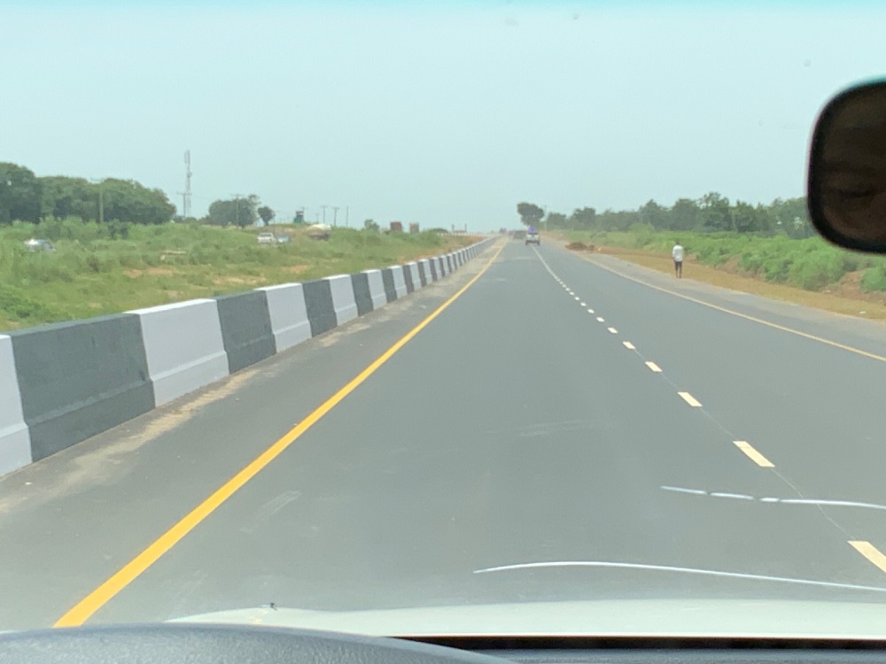 HONOURABLE MINISTER OF WORKS, ENGR. DAVE UMAHI INSPECTION OF ABUJA - KADUNA - KANO ROAD ON THURSDAY 24TH AUGUST 2023