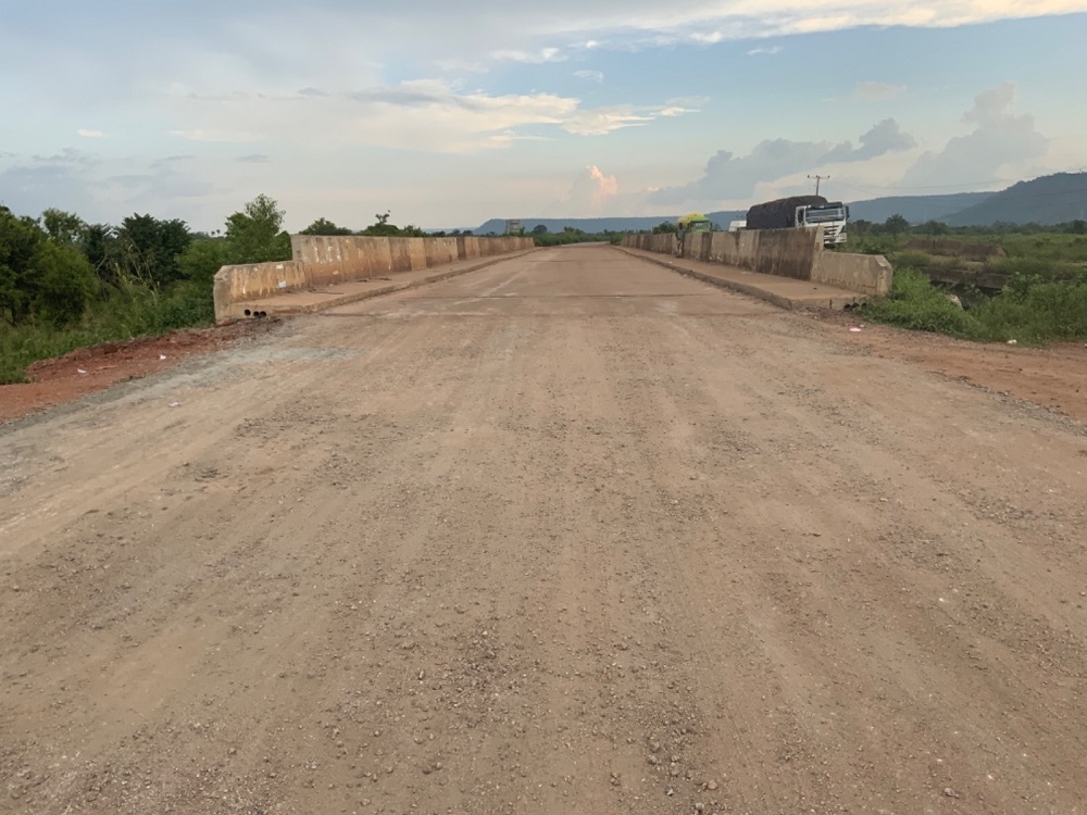 HONOURABLE MINISTER OF WORKS, ENGR. DAVE UMAHI INSPECTION OF ABUJA - LOKOJA EXPRESS ROAD ON WEDNESDAY 23RD AUGUST 2023