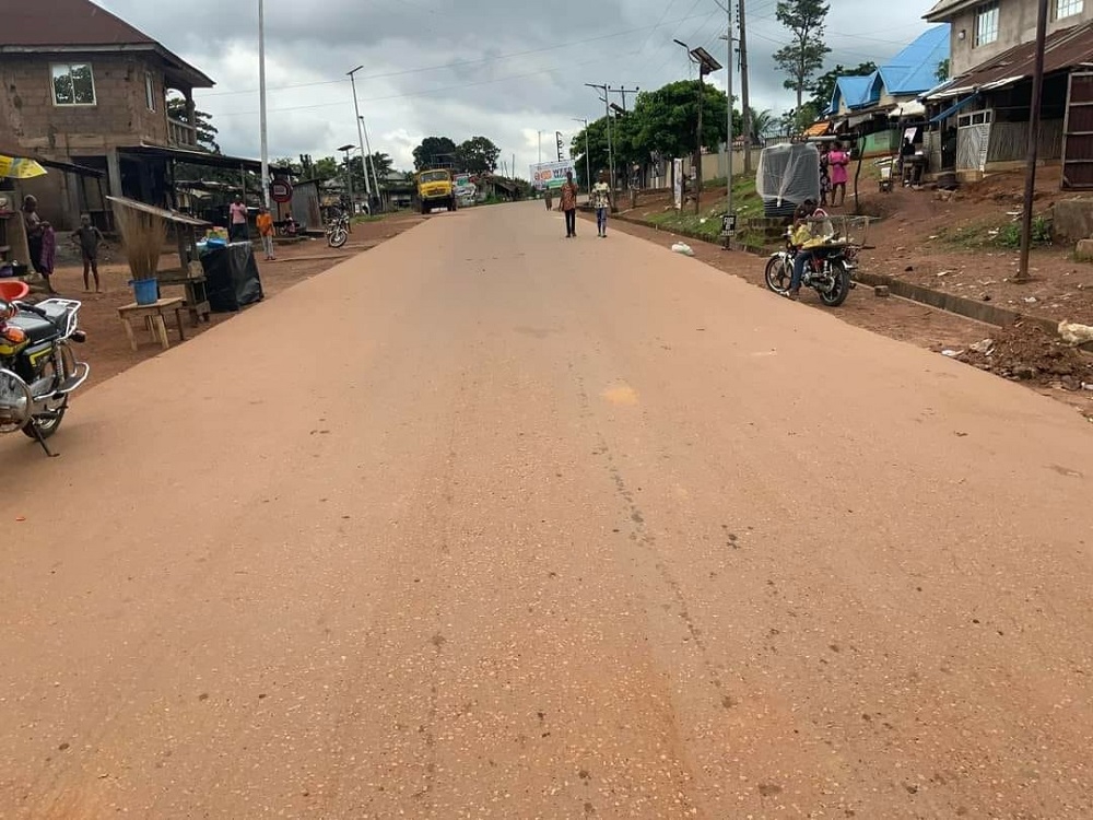 Construction of Ohafia-Oso Road in Abia/Ebonyi States