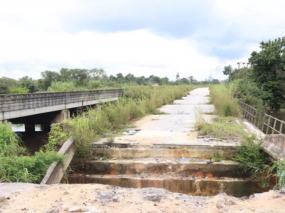 Evwreni Bridge along East - West Road, Section 1: Warri - Kaiama  in Delta State