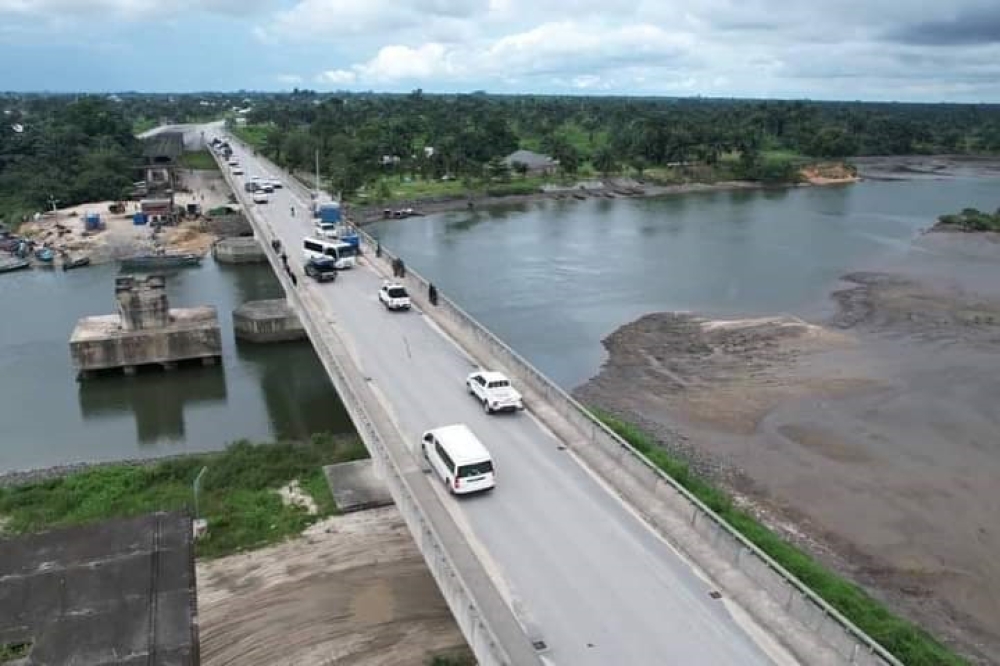 #Renewedhope…. Ongoing Construction of the Bodo-Bonny Road with Bridges in  Rivers State