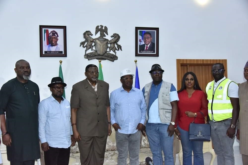 His Excellency, Senator (Engr) David Nweze Umahi, CON, Honourable Minister, Federal Ministry of Works, Paid a courtesy visit to the Governor of Cross River State, Senator Prince Bassey Otu in Cross River State on the 21st September, 2023