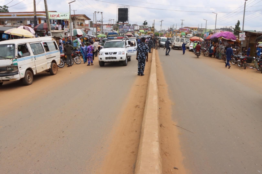 Ibadan Road (Mayfair Junction) – Lagere –Iremo – Enuwa – Ilesha Bye Pass Road