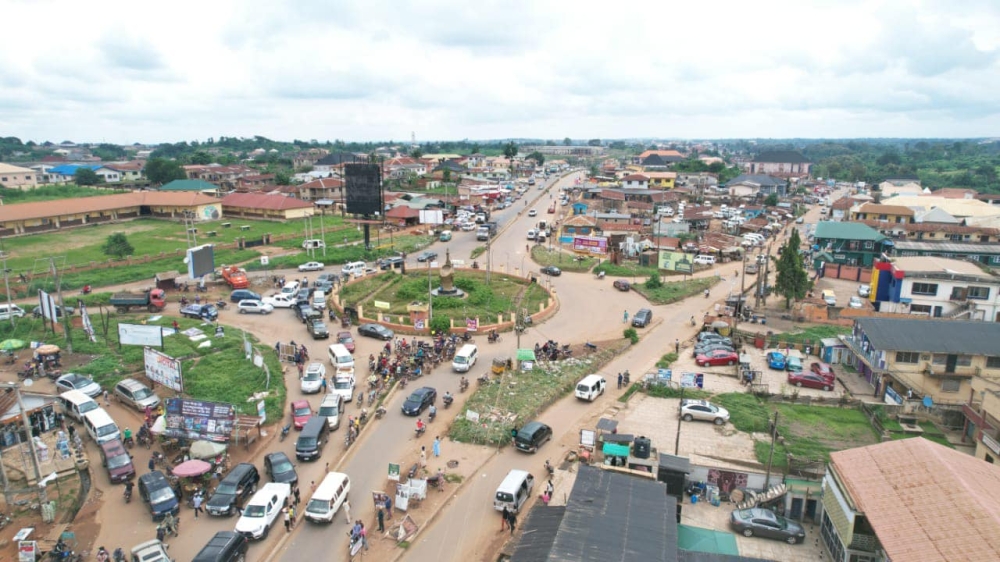 Ibadan Road (Mayfair Junction) – Lagere –Iremo – Enuwa – Ilesha Bye Pass Road