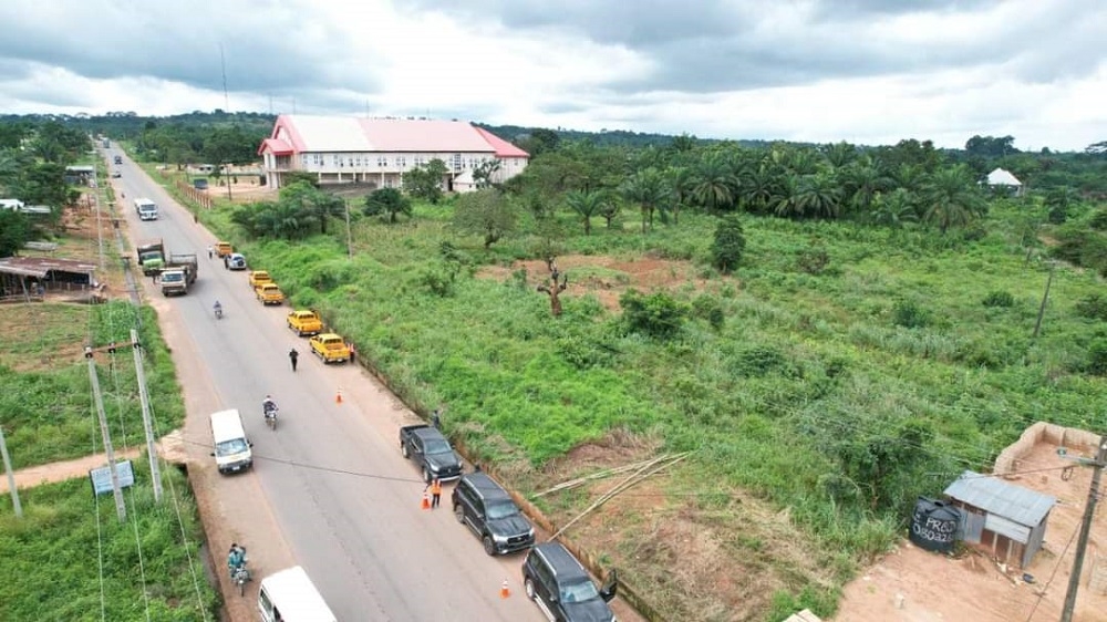 ongoing Rehabilitation of Old Enugu-Onitsha Road (Opi Junction-Ukehe Okpatu-Aboh Udi-Oji to Anambra Border) in Enugu State