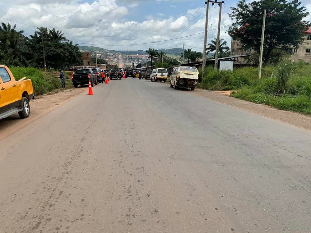 ongoing Rehabilitation of Old Enugu-Onitsha Road (Opi Junction-Ukehe Okpatu-Aboh Udi-Oji to Anambra Border) in Enugu State