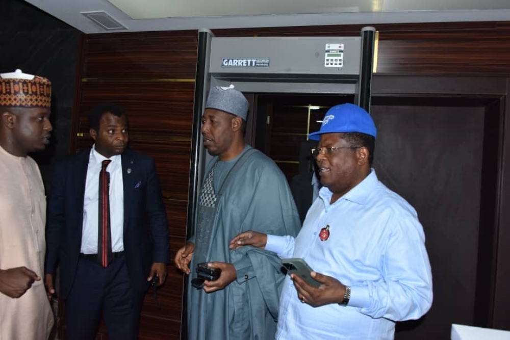 GOVERNOR  ZULUM  PAYS A COURTESY CALL TO THE HON. MINISTER OF WORKS, SEEKS FEDERAL GOVERNMENT'S INTERVENTION ON ROAD INFRASTRUCTURE IN BORNO STATE