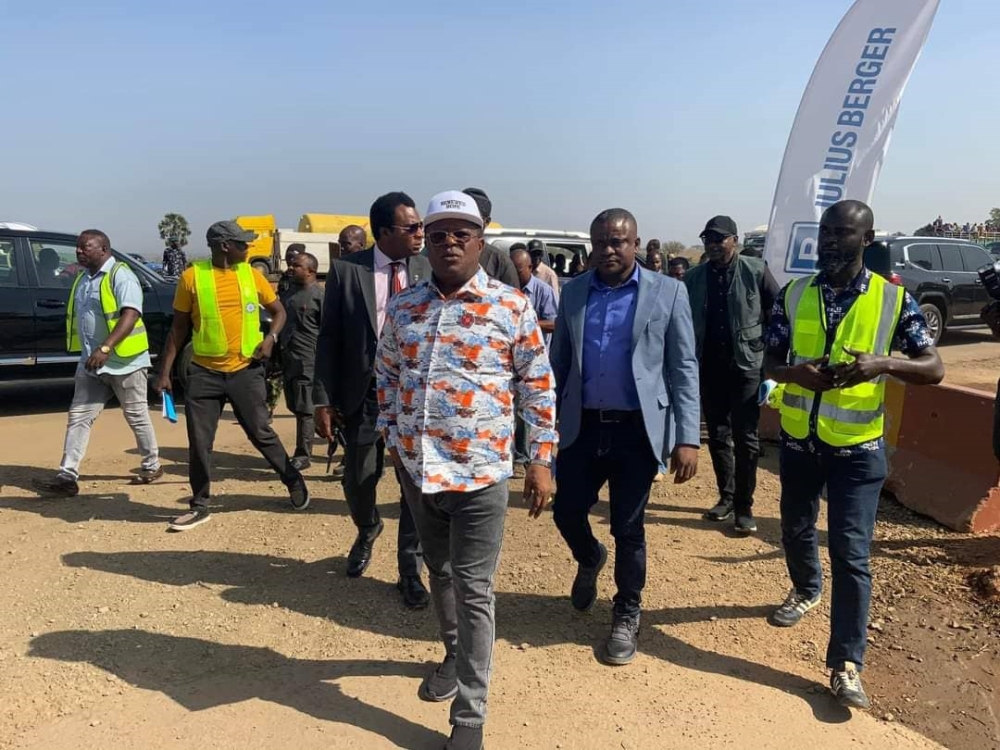 Hon. Minister of Works, His Excellency Sen. Engr. Nweze David Umahi CON and his counterpart, the Hon.  Minister of Finance & Coordinating Minister of the Economy, Chief Adebayo Olawale Edun