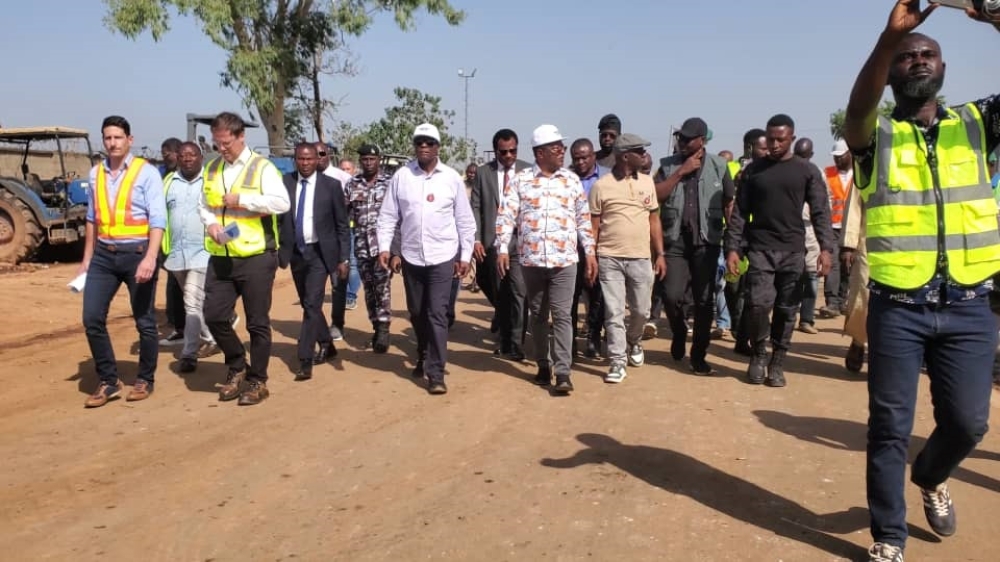 Hon. Minister of Works, His Excellency Sen. Engr. Nweze David Umahi CON and his counterpart, the Hon.  Minister of Finance & Coordinating Minister of the Economy, Chief Adebayo Olawale Edun