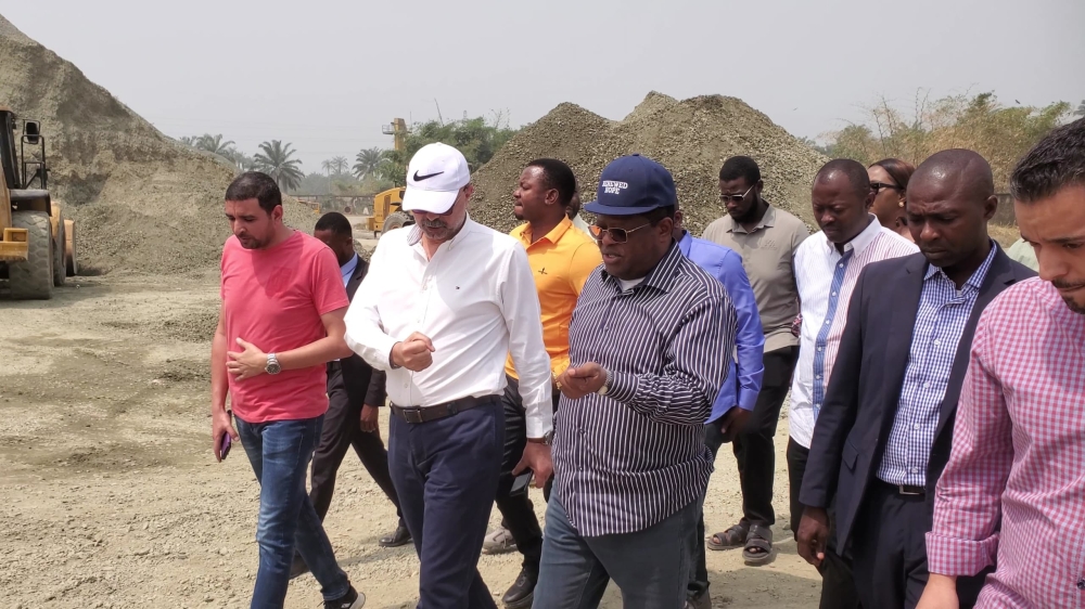 Minister of Works, Sen Umahi  inspects the 56.10 kilometers Enugu-Port Harcourt Dual Carriageway under reconstruction in Abia State and the 15 kilometers Eleme to Onne Junction in East West Road Section 3, comprising of 3 lanes each in Port Harcourt, Rivers State