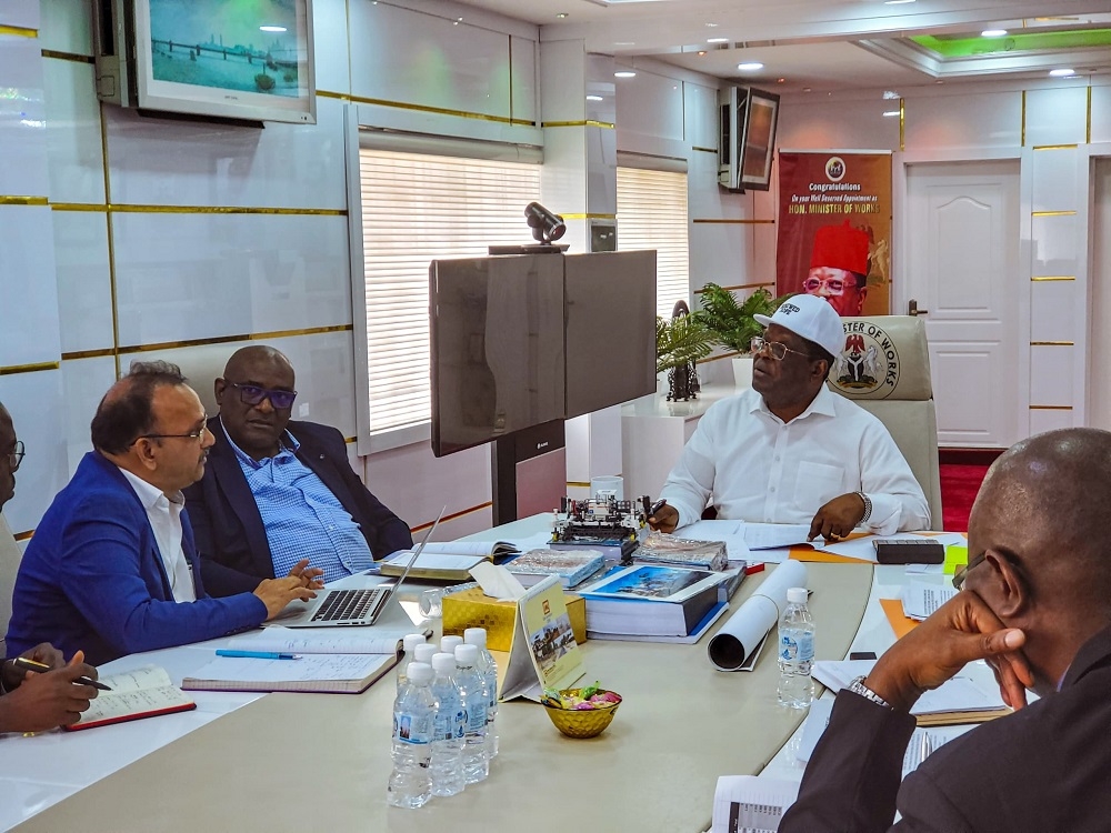 Honourable Minister of Works, His Excellency Sen. Engr. Nweze David Umahi, CON, Public Private Partnership unit of the Federal Ministry of Works and Messrs. Africa Plus Partners Nigeria Ltd (APPNL)