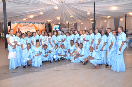 Cross section of ushers